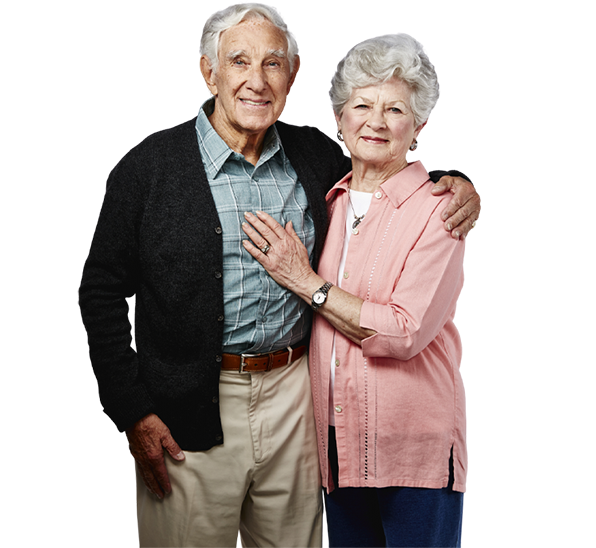 picture of retired couple smiling