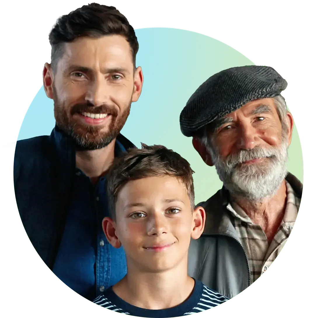 grandfather-son-grandson-circle